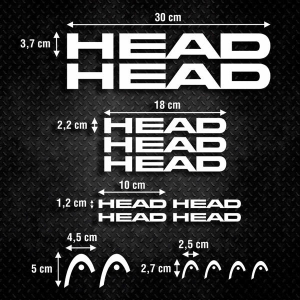 Adesivi per Auto e Moto: Moto Kit MTB Head