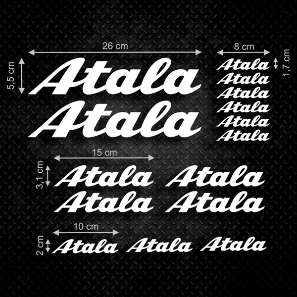 Set di adesivi Atala 1/2