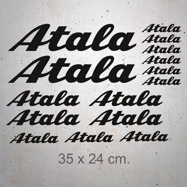 Set di adesivi Atala 2/2