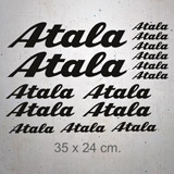 Adesivi per Auto e Moto: Set 15X Atala 2