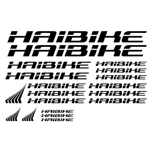 Adesivi per Auto e Moto: Set 19X Haibike