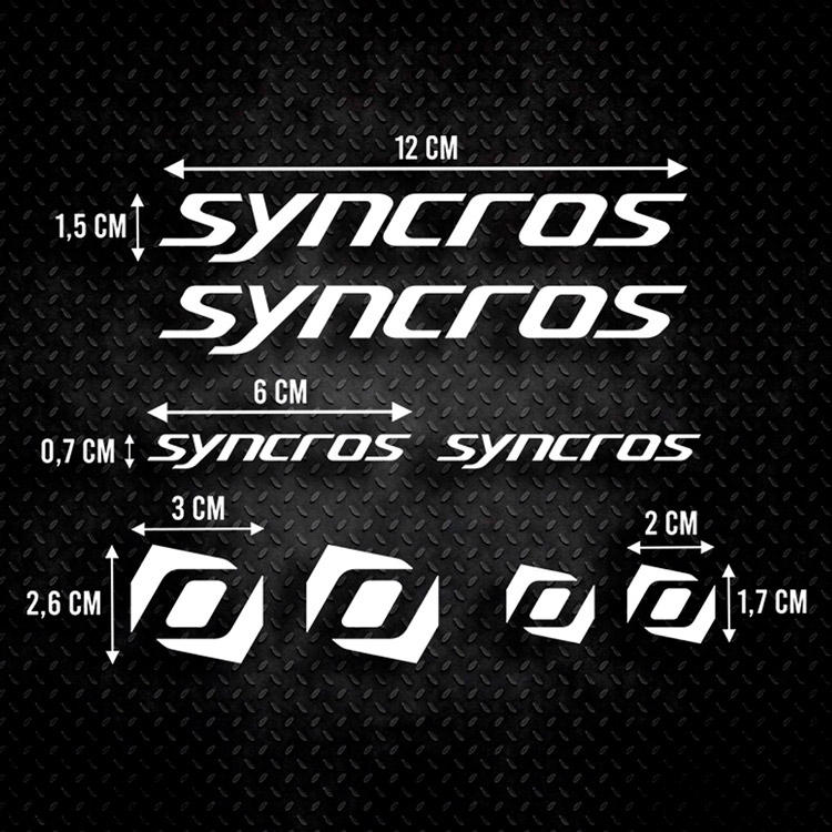 Set di adesivi Syncros 0