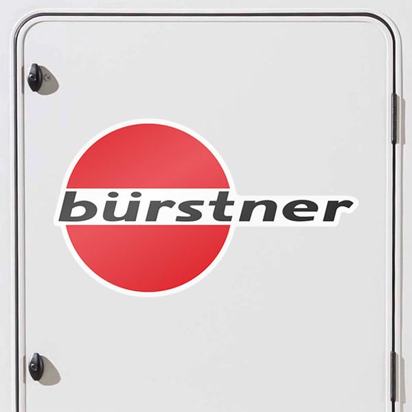 Adesivi per camper: Bürstner logo