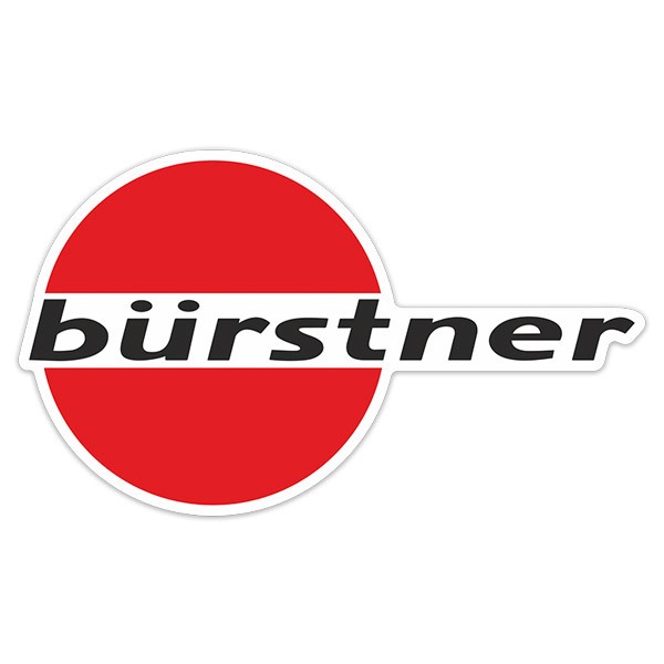Adesivi per camper: Bürstner logo