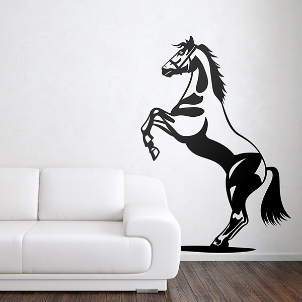 Adesivi Murali: Posa di cavallo 0