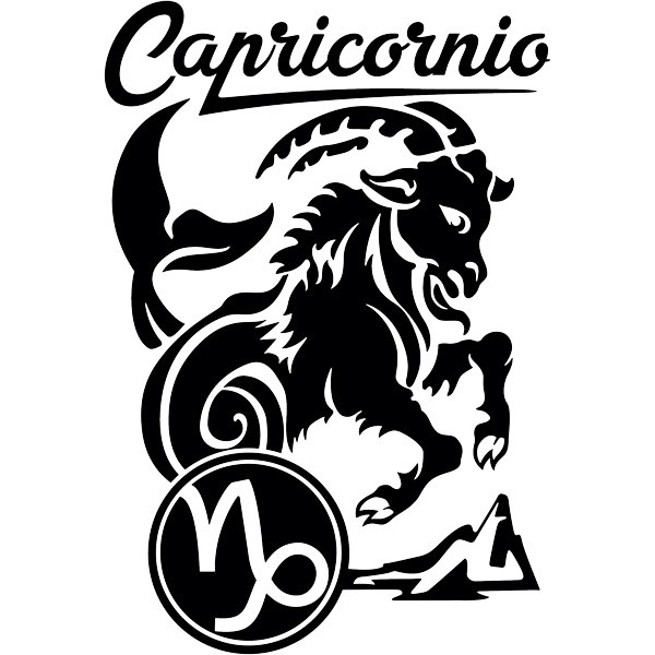 Adesivi Murali: zodiaco 32 (Capricornio)