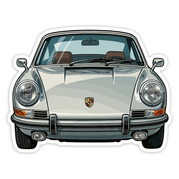 Adesivi per Auto e Moto: Auto Classica Porsche 911