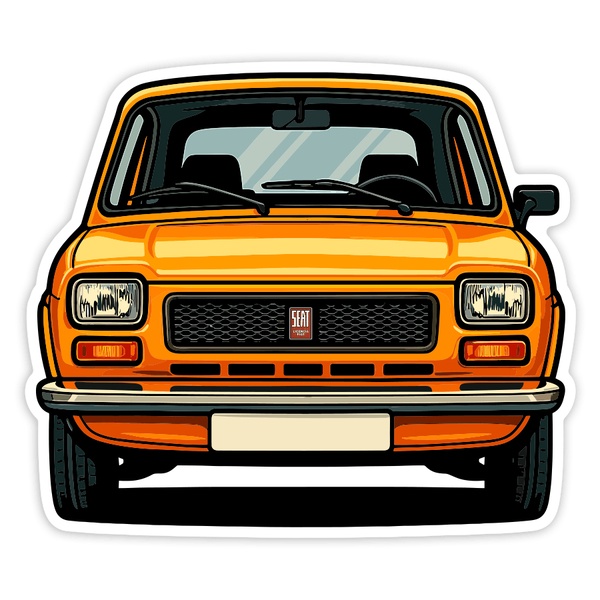 Adesivi per Auto e Moto: Auto SEAT 127