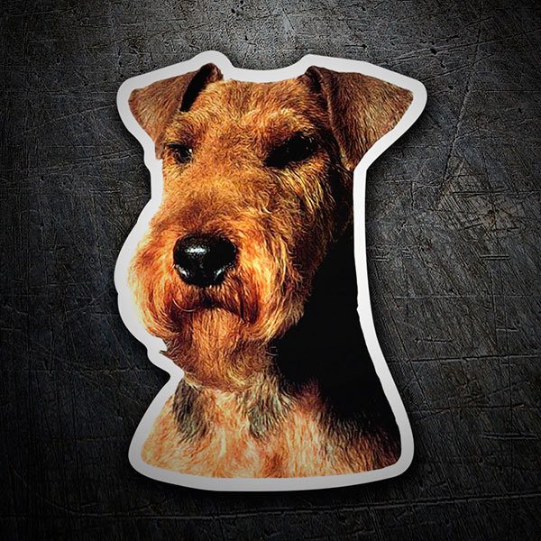 Adesivi per Auto e Moto: Welsh Terrier