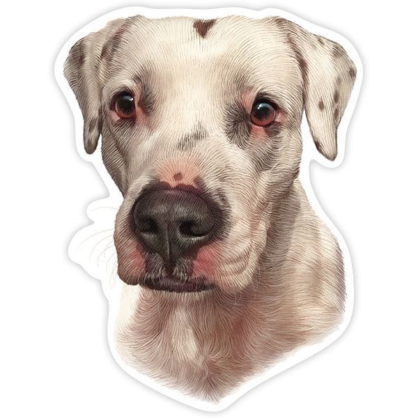 Adesivi per Auto e Moto: Dogo Argentino