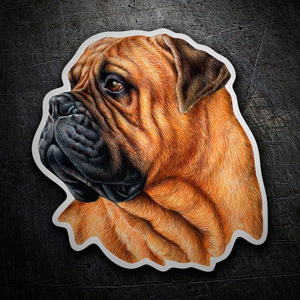 Adesivi per Auto e Moto: Bullmastiff