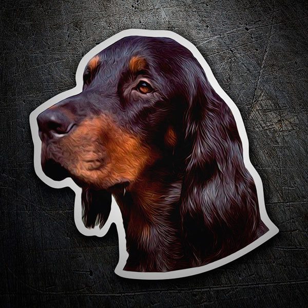 Adesivi per Auto e Moto: Gordon Setter