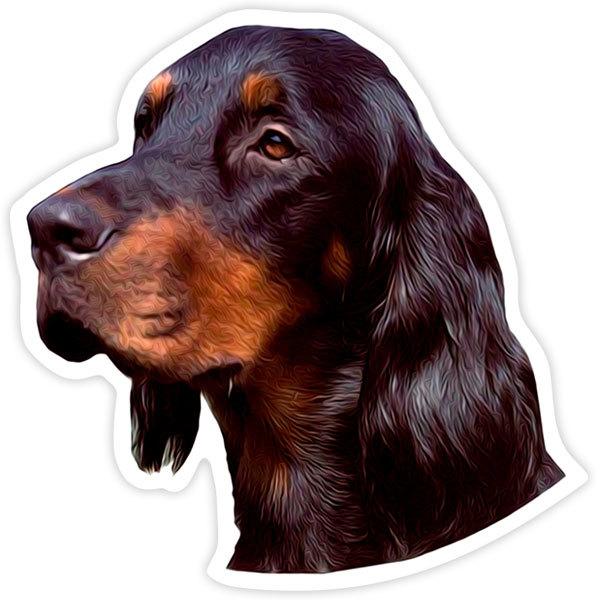 Adesivi per Auto e Moto: Gordon Setter