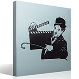 Adesivi Murali: Chaplin 5