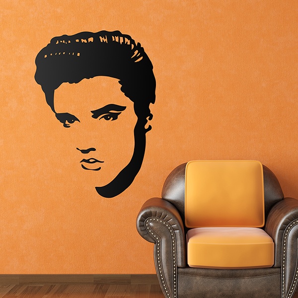 Adesivi Murali: Elvis Presley ritratto