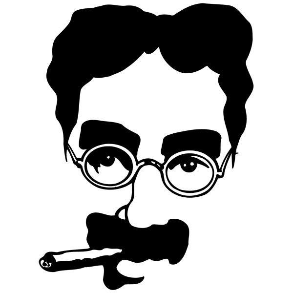 Adesivi Murali: Groucho