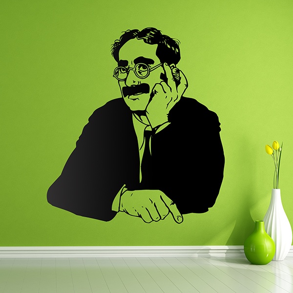 Adesivi Murali: Groucho corpo