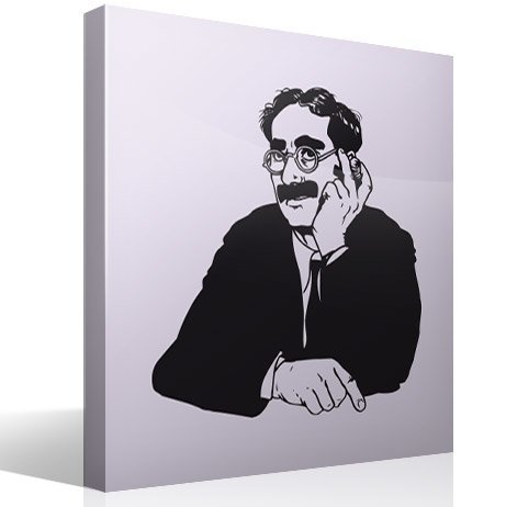 Adesivi Murali: Groucho corpo