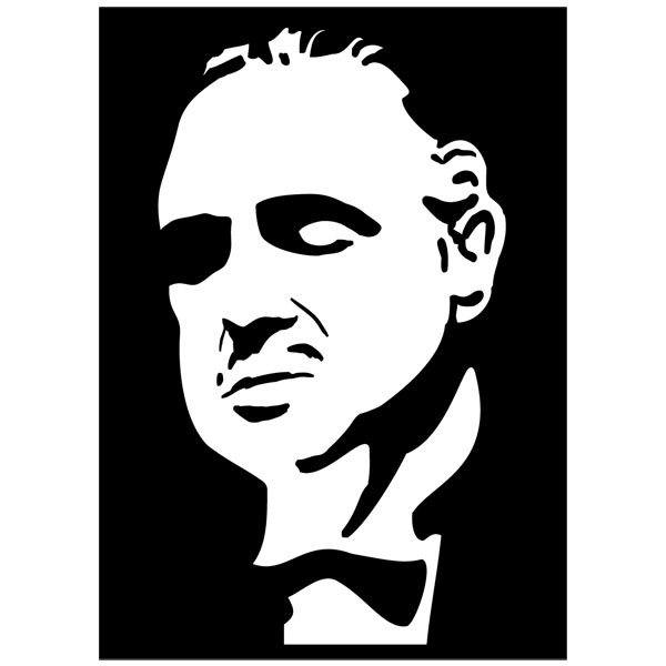Adesivi Murali: Vito Corleone