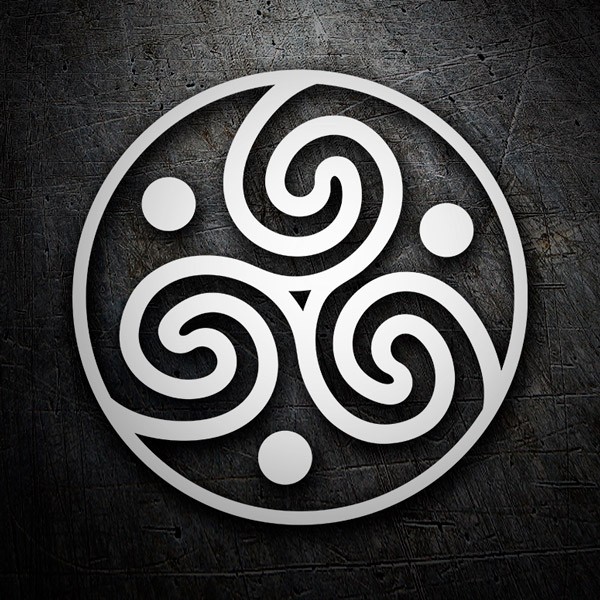 Adesivi per Auto e Moto: Simbolo celtico 4 0