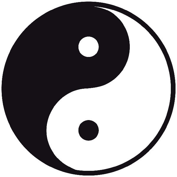 Adesivi Murali: Yin Yang