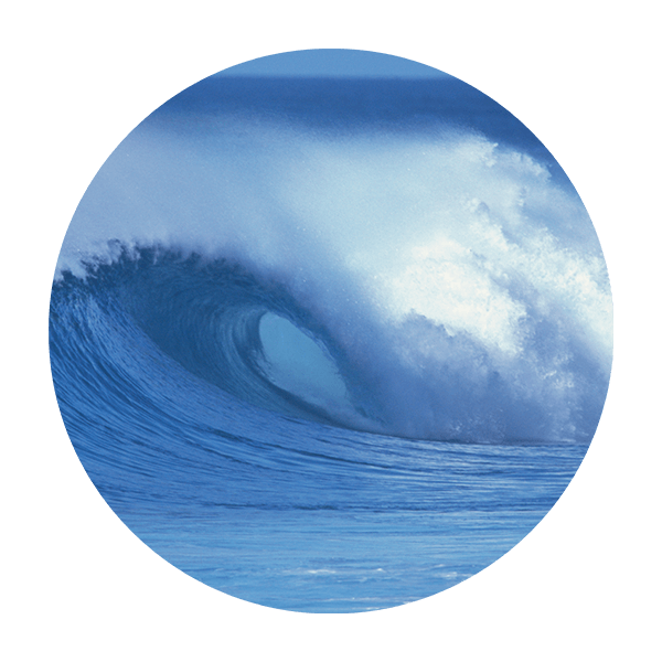Adesivi Murali: Onda da surf