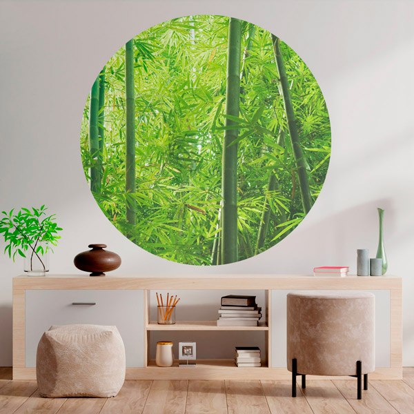 Adesivi Murali: Foresta di Bambù