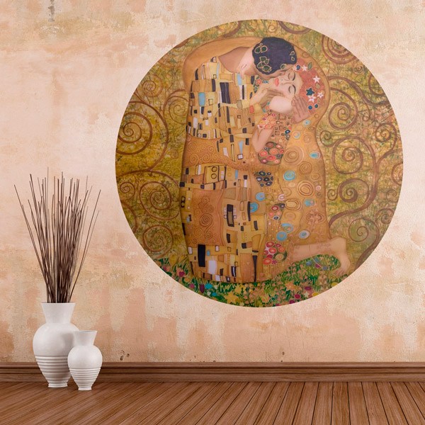 Adesivi Murali: Il Bacio di Klimt