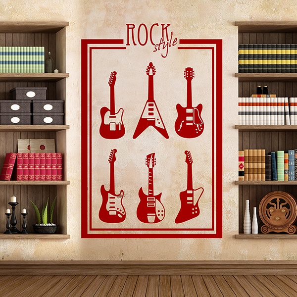 Adesivi Murali: Rock Style 0