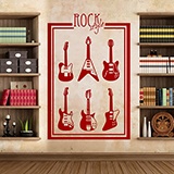 Adesivi Murali: Rock Style 3