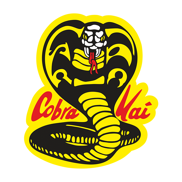Adesivi per Auto e Moto: Cobra Giallo e Nero