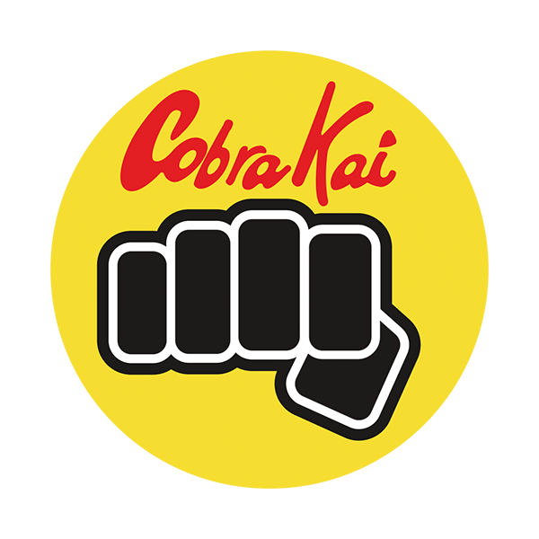 Adesivi per Auto e Moto: Cobra Kai Pugno