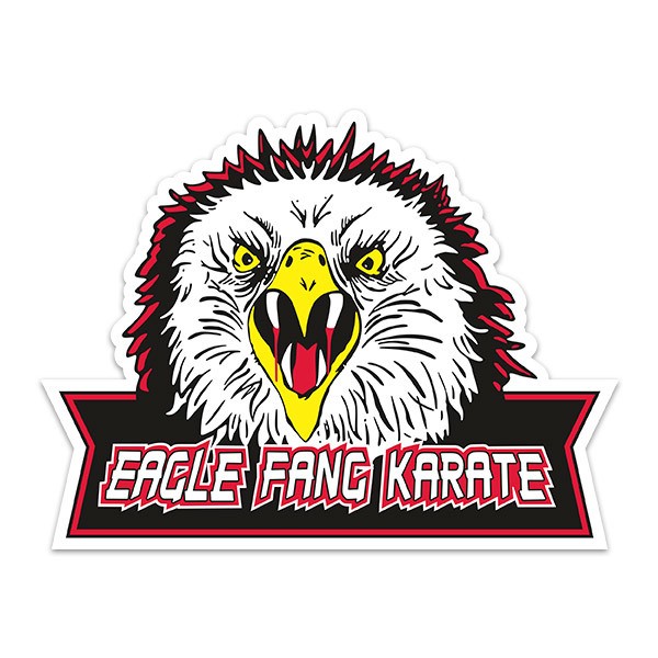 Adesivi per Auto e Moto: Eagle Fang Karate