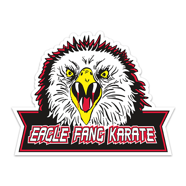Adesivi per Auto e Moto: Eagle Fang Karate