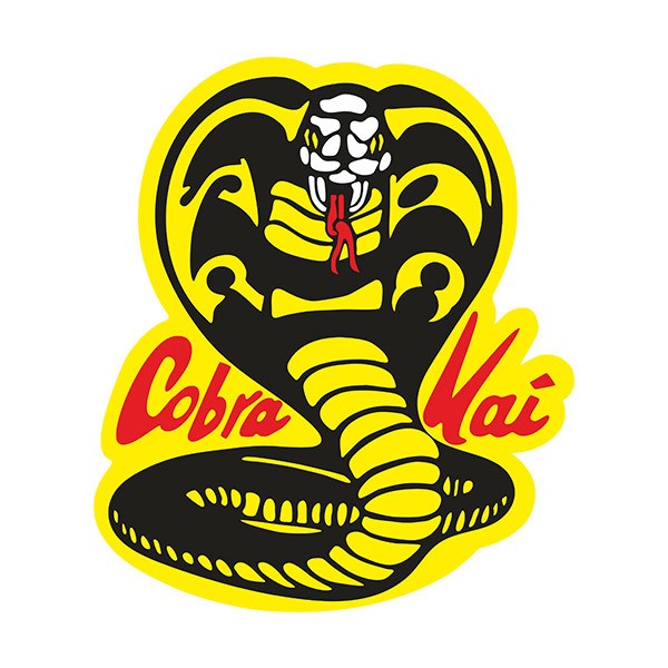 Adesivi Murali: Cobra Kai Giallo