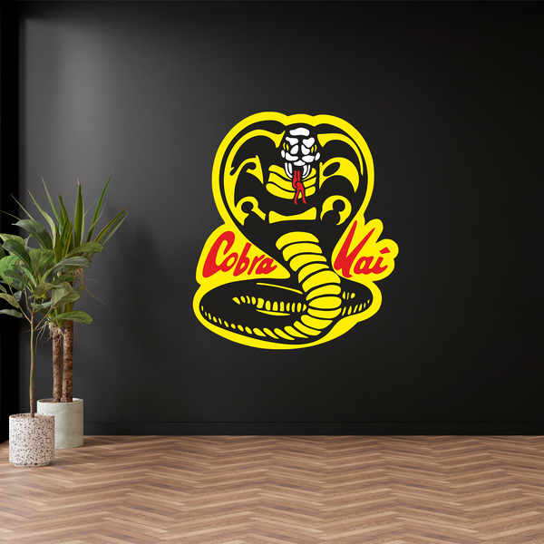 Adesivi Murali: Cobra Kai Giallo