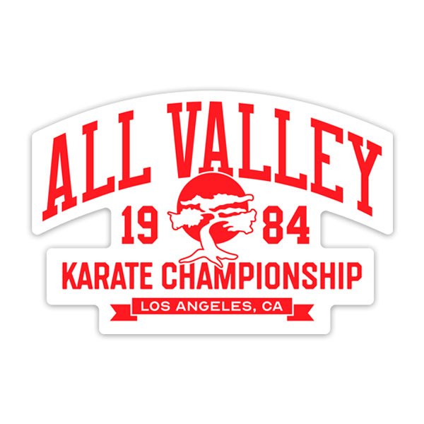 Adesivi per Auto e Moto: Cobra Kai Karate Championship