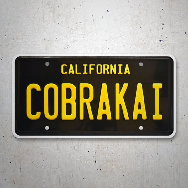 Adesivi per Auto e Moto: Cobra Kai Registrazione