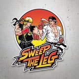 Adesivi per Auto e Moto: Cobra Kai Street Fighter 3