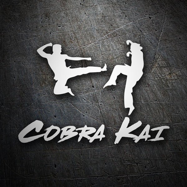 Adesivi per Auto e Moto: Dolore non esiste in questo Dojo Cobra Kai