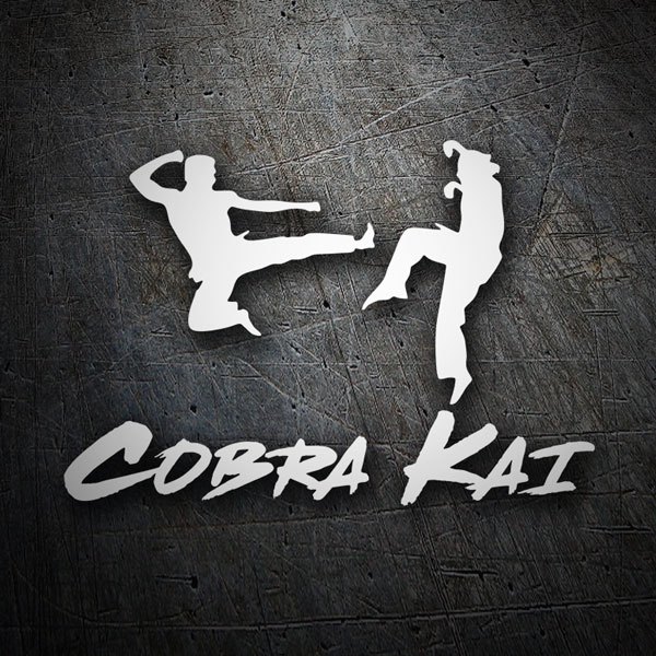 Adesivi per Auto e Moto: Il dolore non esiste in questo Dojo Cobra Kai
