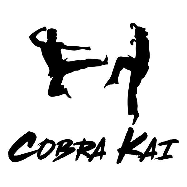 Adesivi per Auto e Moto: Il dolore non esiste in questo Dojo Cobra Kai