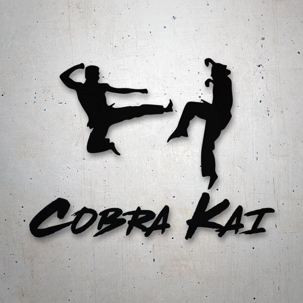 Adesivi per Auto e Moto: Dolore non esiste in questo Dojo Cobra Kai