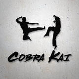 Adesivi per Auto e Moto: Dolore non esiste in questo Dojo Cobra Kai 2