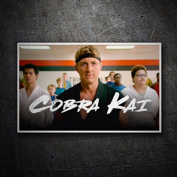 Adesivi per Auto e Moto: Cobra Kai Johnny Lawrence