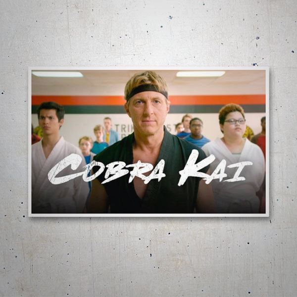 Adesivi per Auto e Moto: Cobra Kai Johnny Lawrence