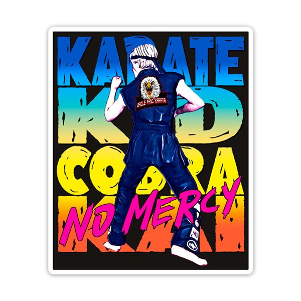 Adesivi per Auto e Moto: Karate Kid No Mercy