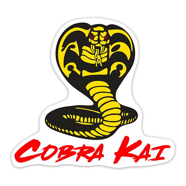 Adesivi per Auto e Moto: Cobra Kai Logo