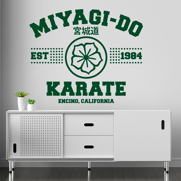 Adesivi Murali: Cobra Kai Miyagi-Do Karate