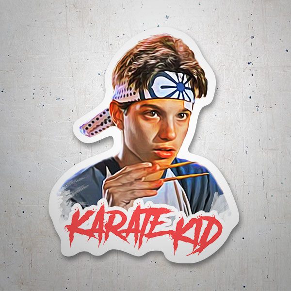 Adesivi per Auto e Moto: Daniel LaRusso Karate Kid